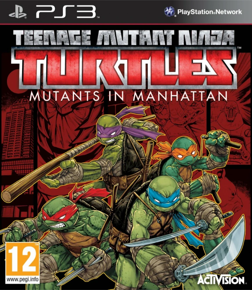 Teenage Mutant Ninja Turtles In Manhattan PS3