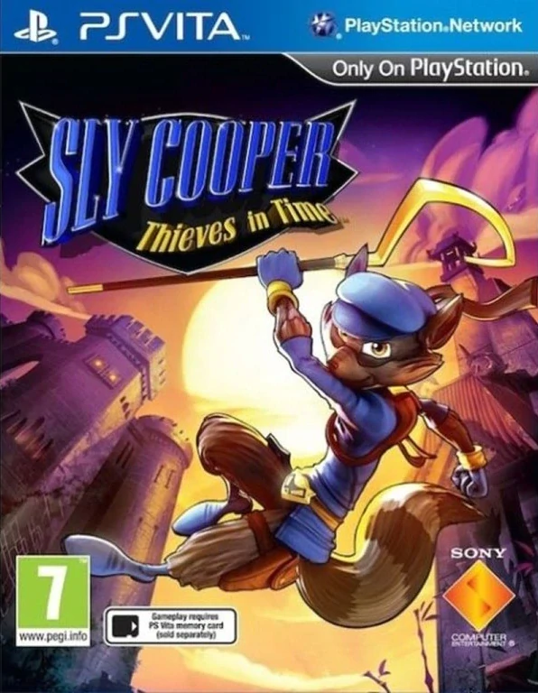 SLY COOPER THIEVES IN TIME PSVita