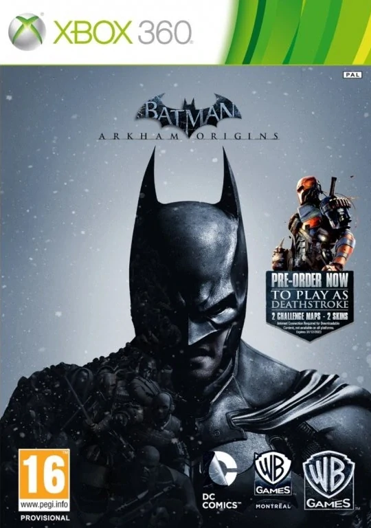 Batman Arkham Origins Xbox 360