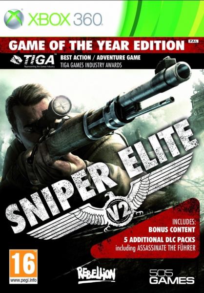 Sniper Elite V2 Game Of The Year Xbox 360