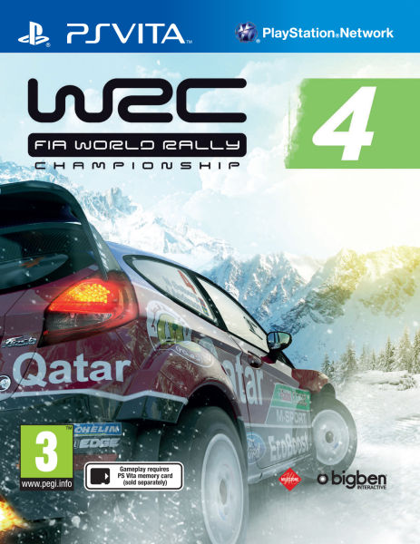WRC FIA World Rally Championship 4 PSVita