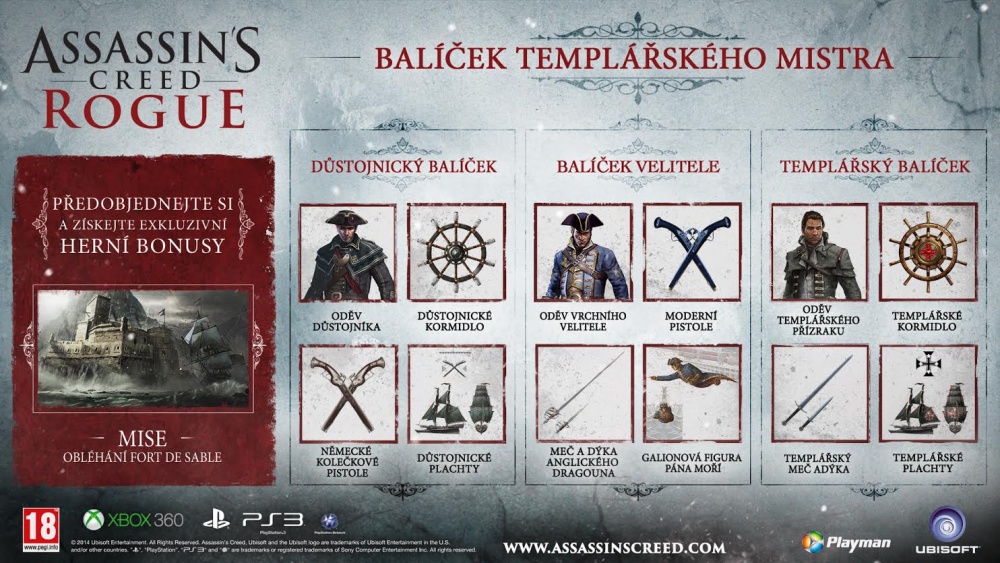 Assassins Creed Rogue PS3