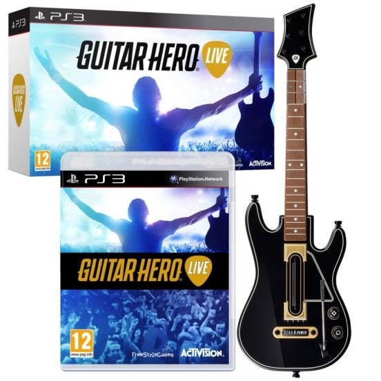 Guitar Hero LIVE + kytara PS3