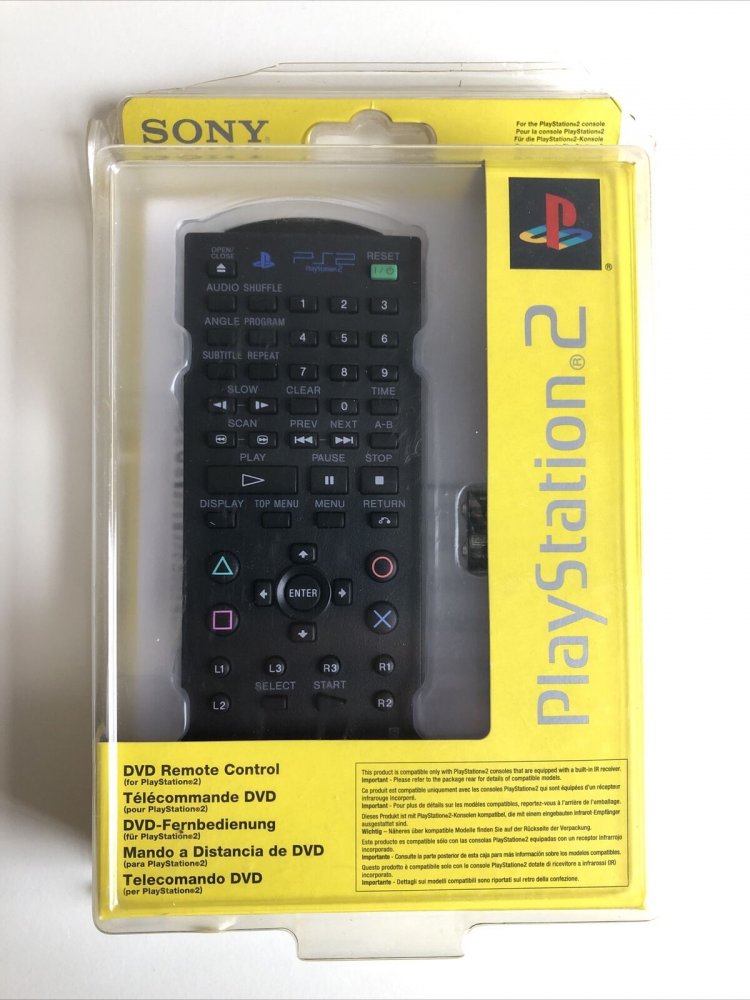 DVD Remote Sony PS2