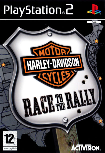 Harley-Davidson Motor Cycles Race To The Rall