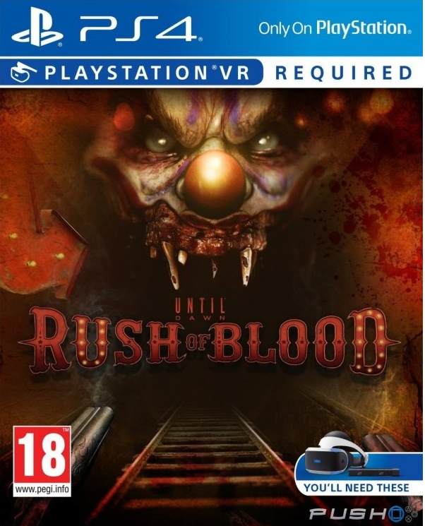 Until Dawn Rush Of Blood VR PS4