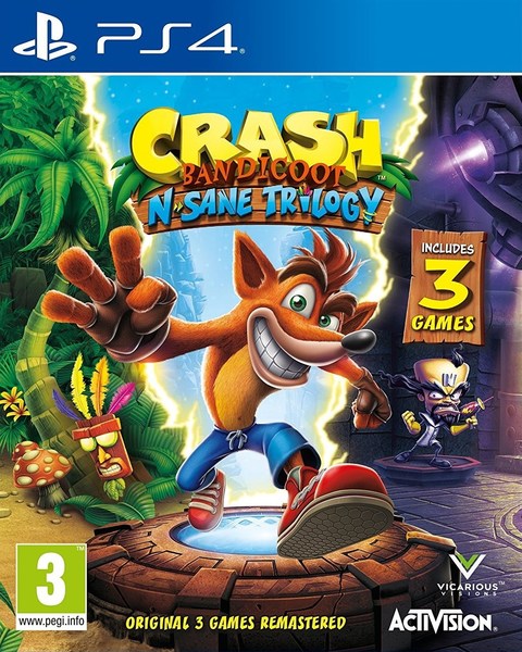 Crash Bandicoot N Sane Trilogy PS4
