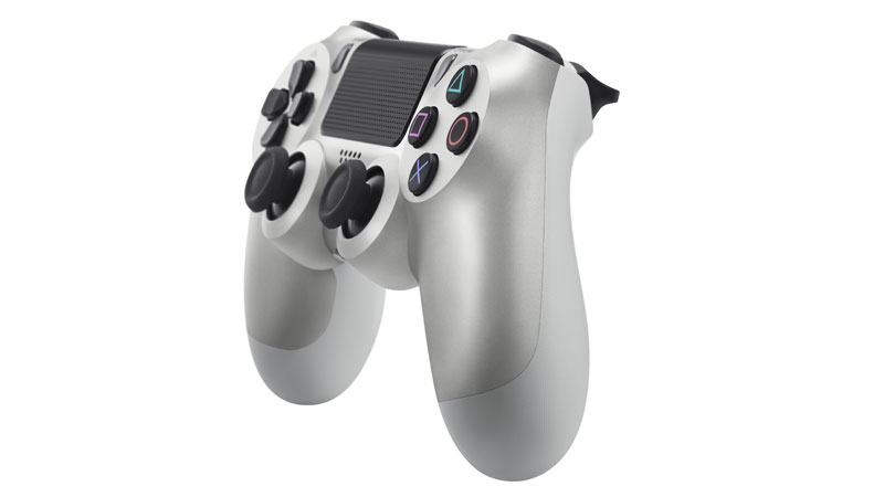 Dual Shock 4 Silver V2 PS4