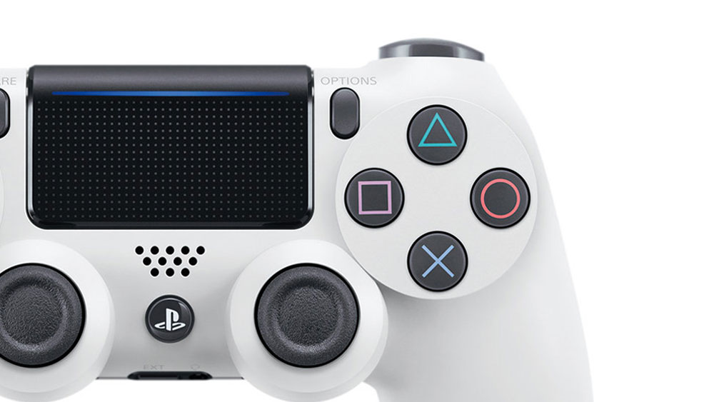 Dual Shock 4 Glacier White V2 PS4