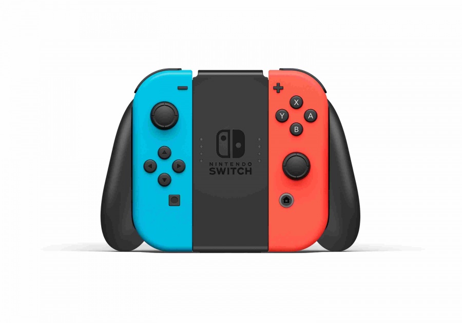 Konzole Nintendo Switch + neon red blue Joy-C