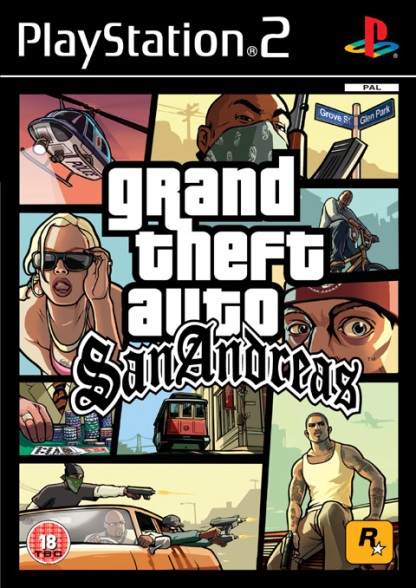 Grand Theft Auto San Andreas PS2