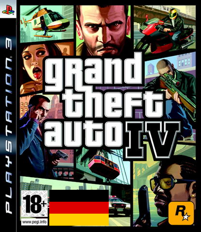 Grand Theft Auto IV DE PS3