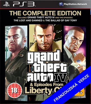 Grand Theft Auto IV Complete Edition FR PS3