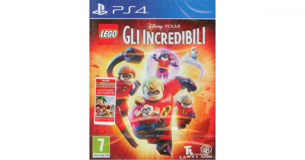 LEGO The Incredibles PS4 ITAL přebal