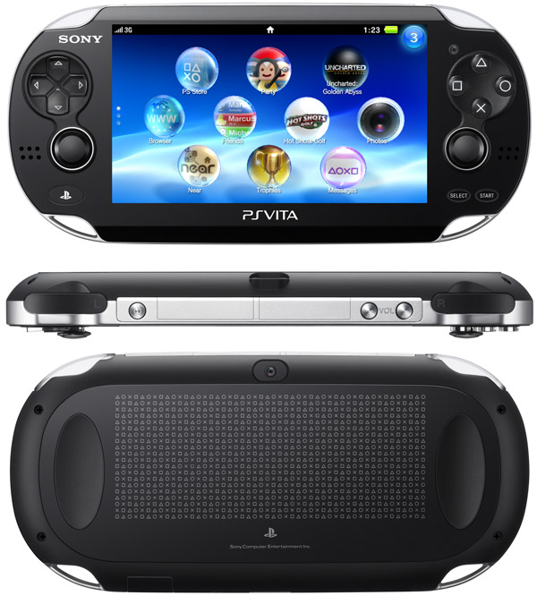 Sony Playstation Vita PCH-1001 + 4GB