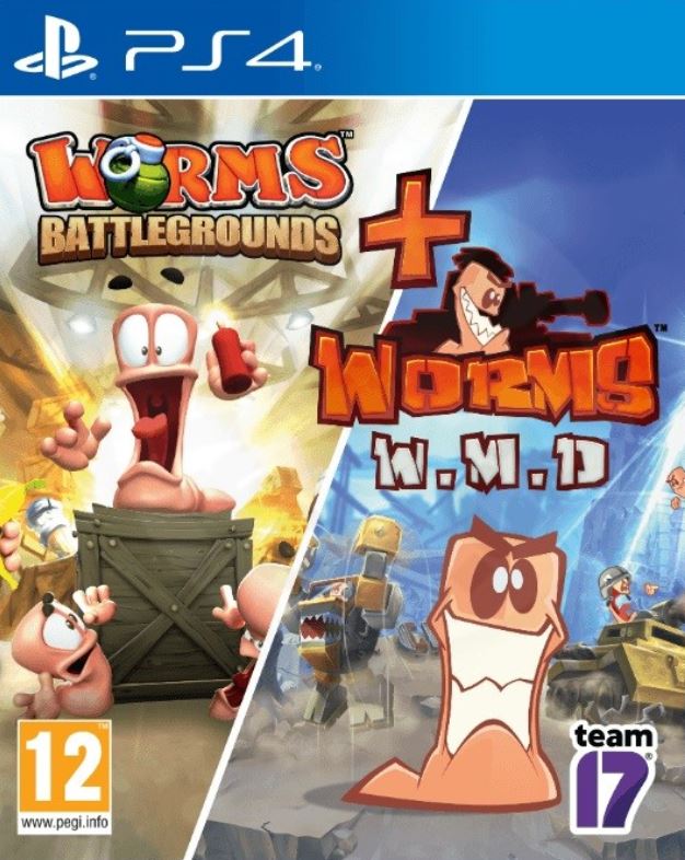 Worms Battlegrounds + WMD Doublepack PS4