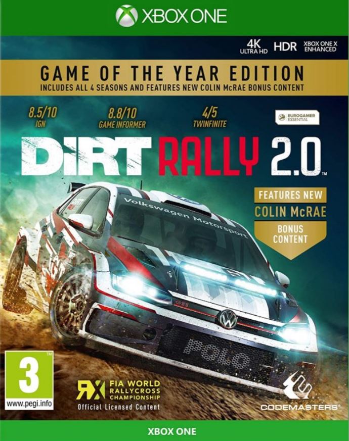 DiRT Rally 2.0 GOTY Xbox One