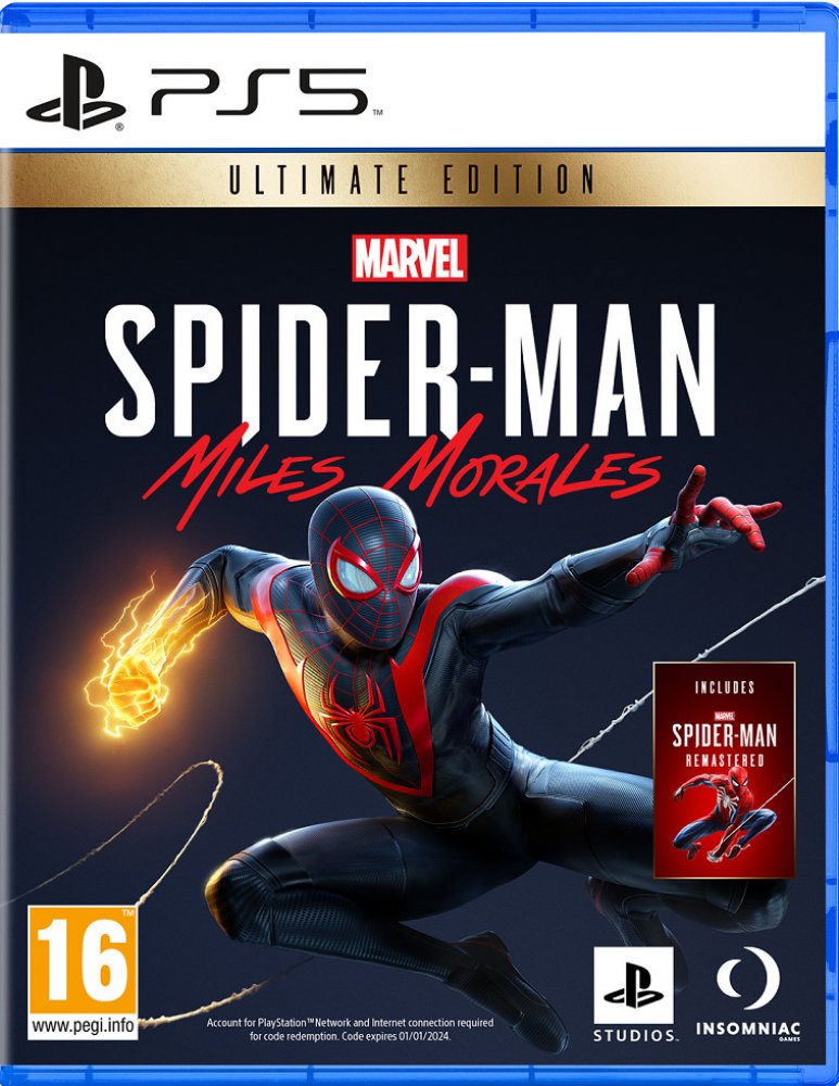 Spider Man Miles Morales ultimate edition PS5