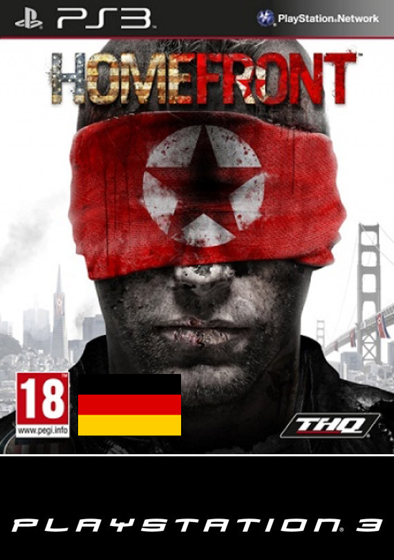 Homefront PS3 Něměcká verze