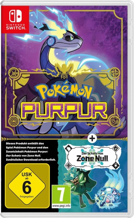 Pokémon Violet + Area Zero DLC Switch