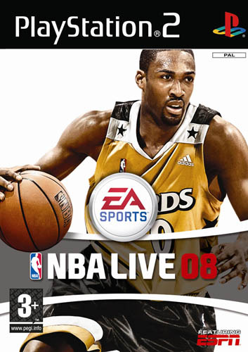 NBA LIVE 08 PS2