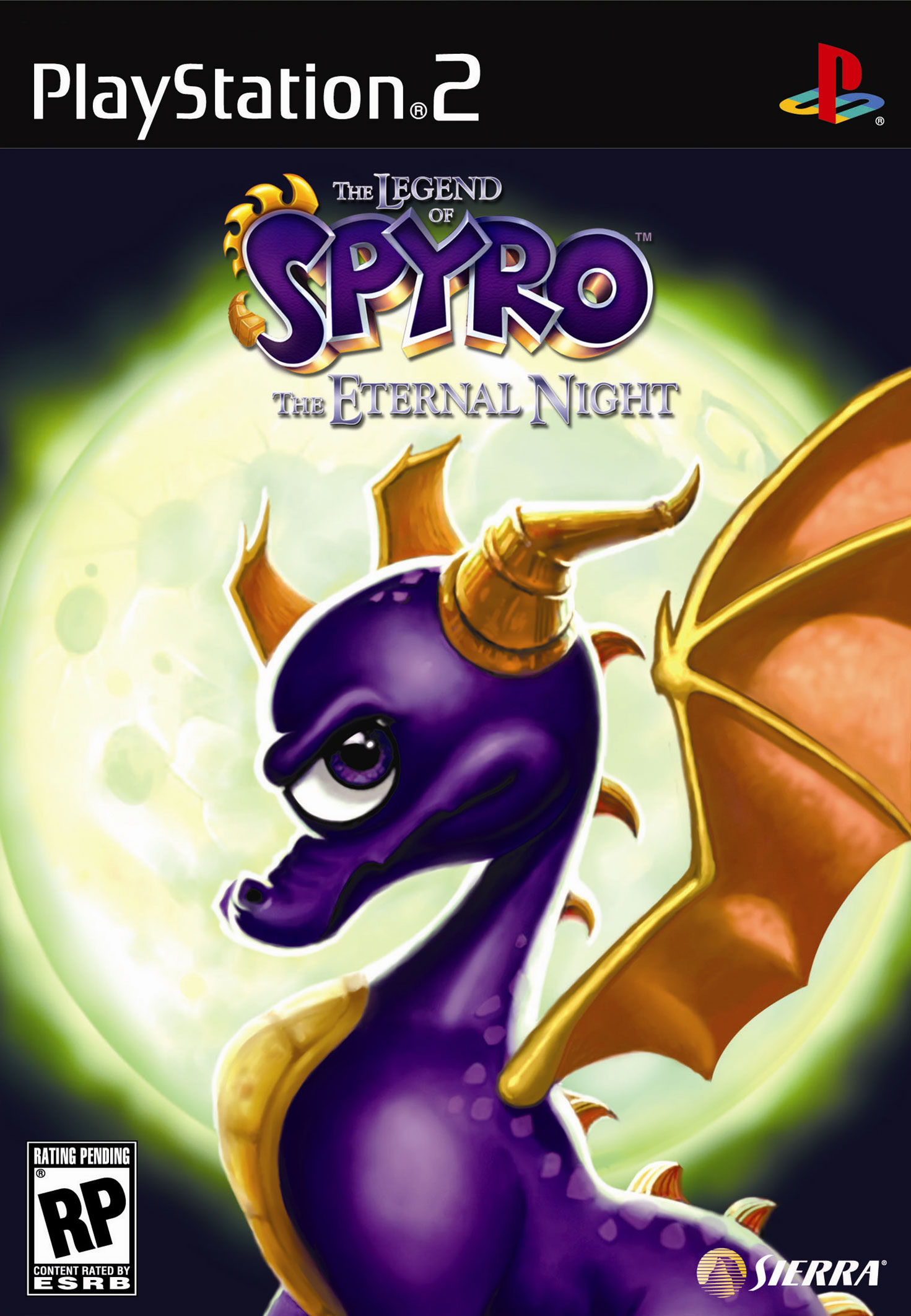 THE LEGEND OF SPYRO ETERNAL NIGHT PS2