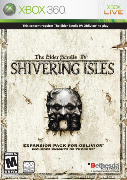 The Elder Scrolls IV Shivering Isles Xbox 360
