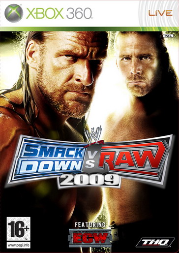 WWE SmackDown vs Raw 2009 Xbox 360
