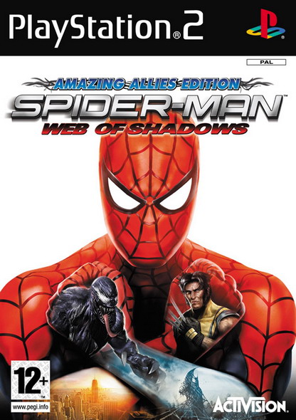 Spiderman Web Of Shadows PS2