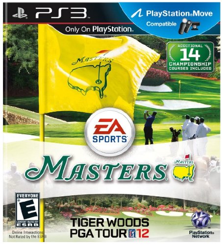TIGER WOODS PGA TOUR 12 THE MASTERS PS3
