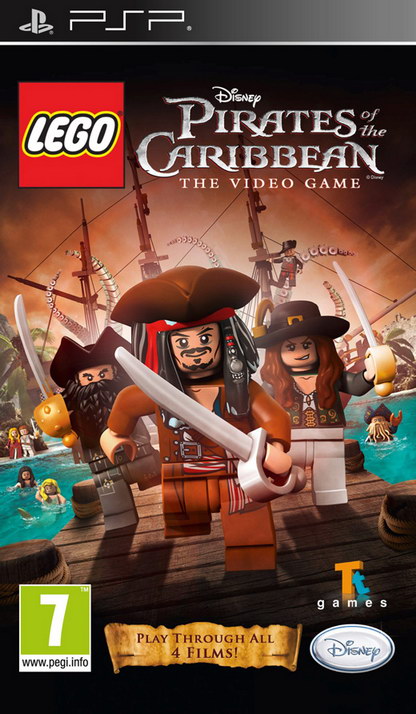 LEGO Pirates of Carribbean PSP