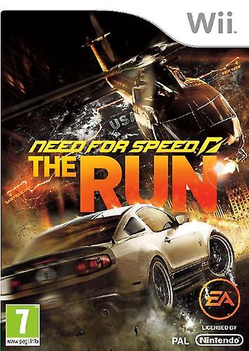 NEED FOR SPEED THE RUN Wii