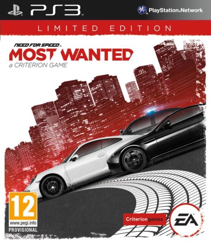 NEED FOR SPEED MOST WANTED 2 LIMITED ED PS3