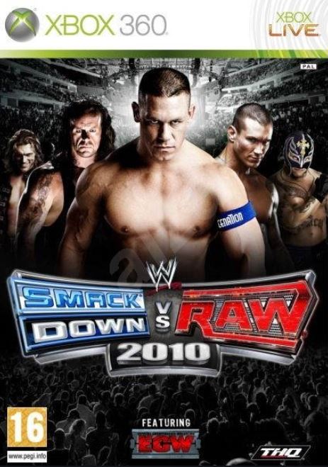 WWE SMACKDOWN! VS RAW 2010 XBOX 360