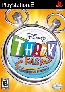 Disney Th!nk Fast PS2